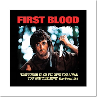 John Rambo First Blood Posters and Art